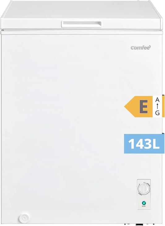 Congélateur, 143 L, COMFEE' RCC146WH2EU, autonome, commerce, blanc, COMFEE' 143L RCC146WH2EU, événements, réfrigérateur, Polyvalent: maison, garage