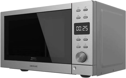 Cecotec GrandHeat 2000 Micro-ondes, 20 L, 700 W, 8 programmes, minuteur, intérieur céramique, décongélation, four micro-ondes, Minuterie 95 min