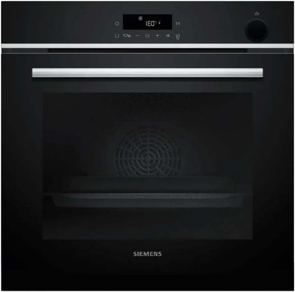 Siemens HR532GBS3 Four électrique, 71 L, 3600 W, encastrable, noir, Four Siemens encastrable 3600W 71L Noir - HR532GBS3