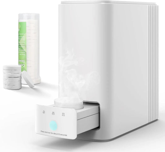 Radiateur électrique, CRILEAL Distributeur intelligent de serviettes chaudes et chauffe-serviettes pour le visage. 55 °C Chauffage instantané Tiroir