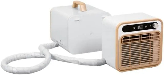 Climatiseur, 130 m3/h, portable, minuteur, silencieux, camping, d'une minuterie 12 h, 5 m, il est léger et san