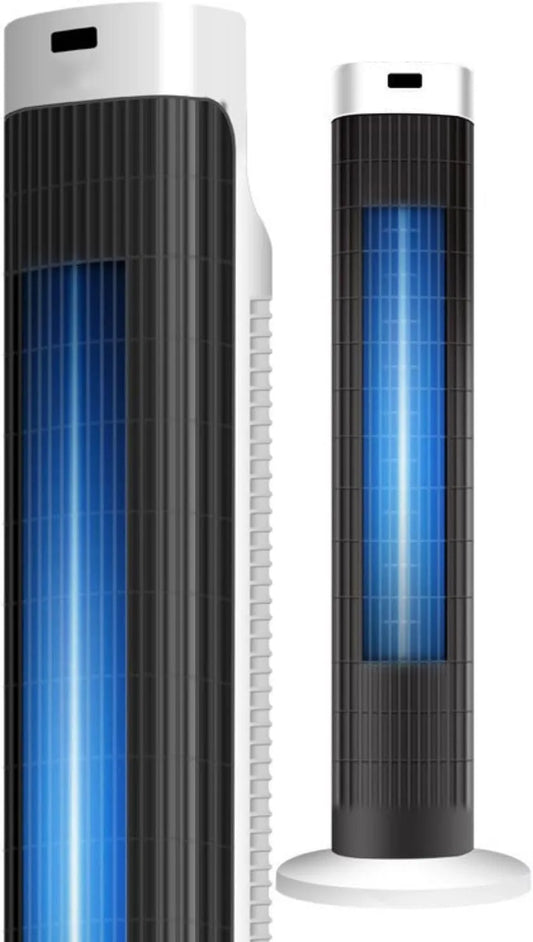 Climatiseur, portable, minuteur, silencieux, minuterie 7h, ventilateur tour oscillant, vitesses, le bureau, les voyages