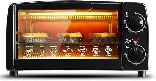 Micro-ondes, 10 L, 700 W, pose libre, 4 Niveaux de Puissance de Cuisson, Four électrique Maison Petit Mini gâteau de Cuisson Automatique Little