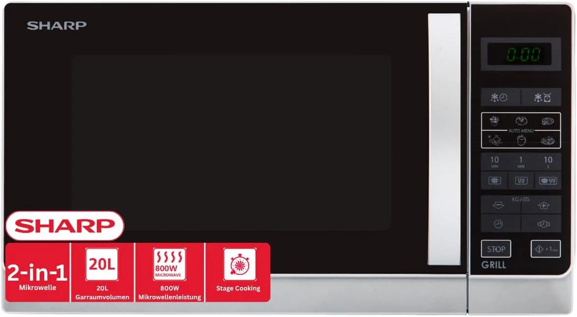 Sharp R642INW Micro-ondes, four micro-ondes, noir