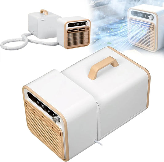 Climatiseur 12h, portable, tactile, minuteur, silencieux, camping, 5000 Btu Unité De Refroidissement 1m, Silencieuse Et Intelligente Avec Commande