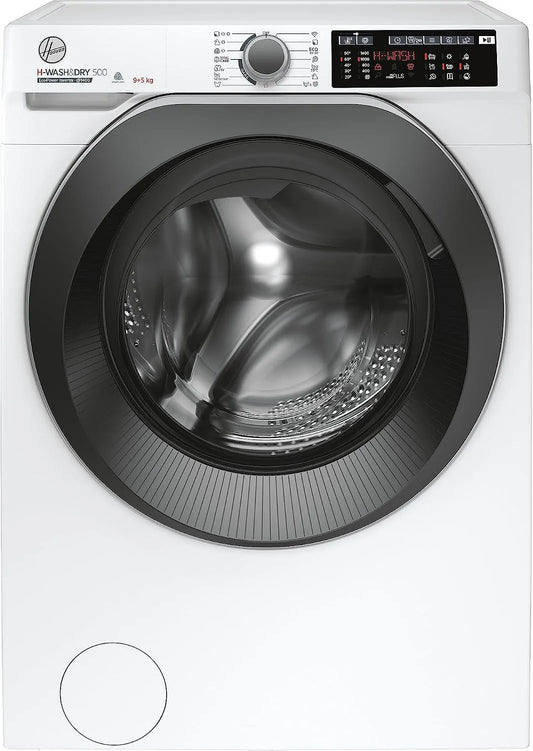 Hoover 495AMBS/1-S Lave-linge séchant, 9 kg, classe énergétique D, lave-linge, sèche-linge, Wi-Fi, Inverter, Active Steam, WiFi +, Système Mix Power