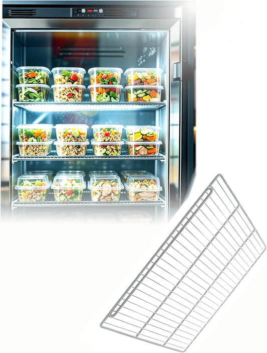 Congélateur 17.7x16.5in, 45x42cm, gril, armoire congélateur, Étagère Acier Congélateur, Compatible avec frigos, congélateurs et vitrines réfrigérées