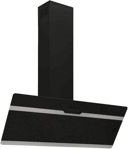 Hotte aspirante kg-51669, 90 cm, hotte de cuisine, installation murale, noir, 9.86 kg-51669, Maison & Jardin, Arts de la Table & Arts culinaires